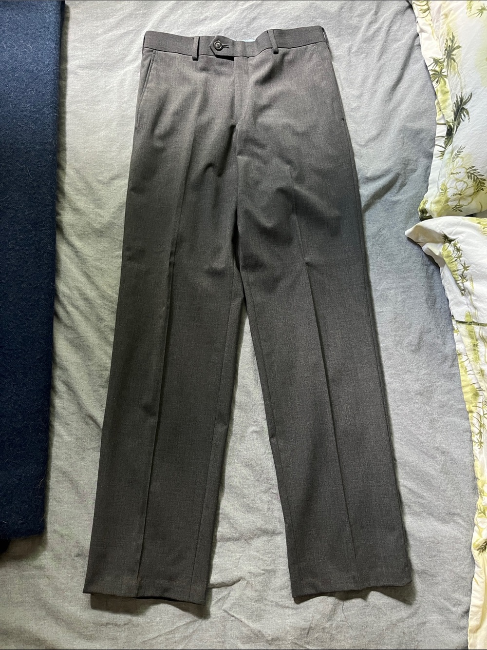 Classic Boy’s Dress Trousers Dark Charcoal